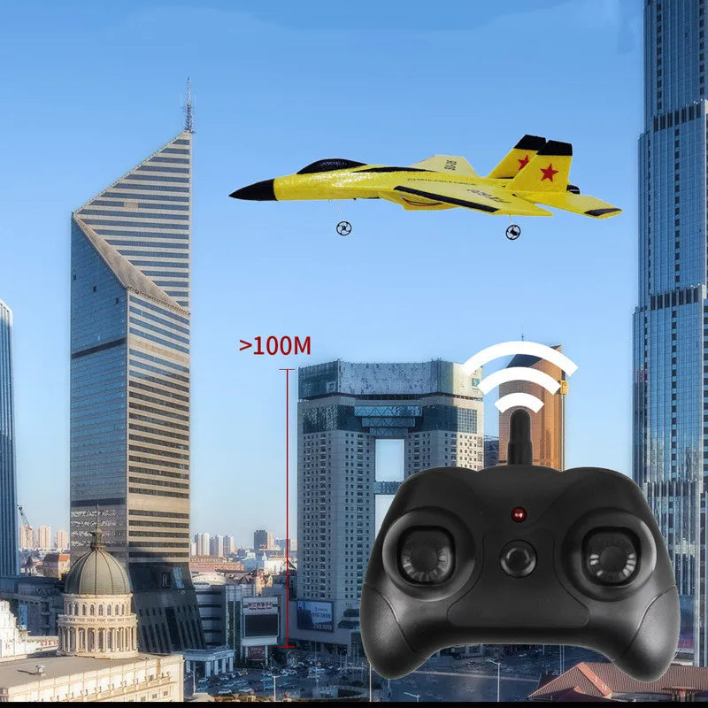 🟡RC Plane SU-35 Yellow